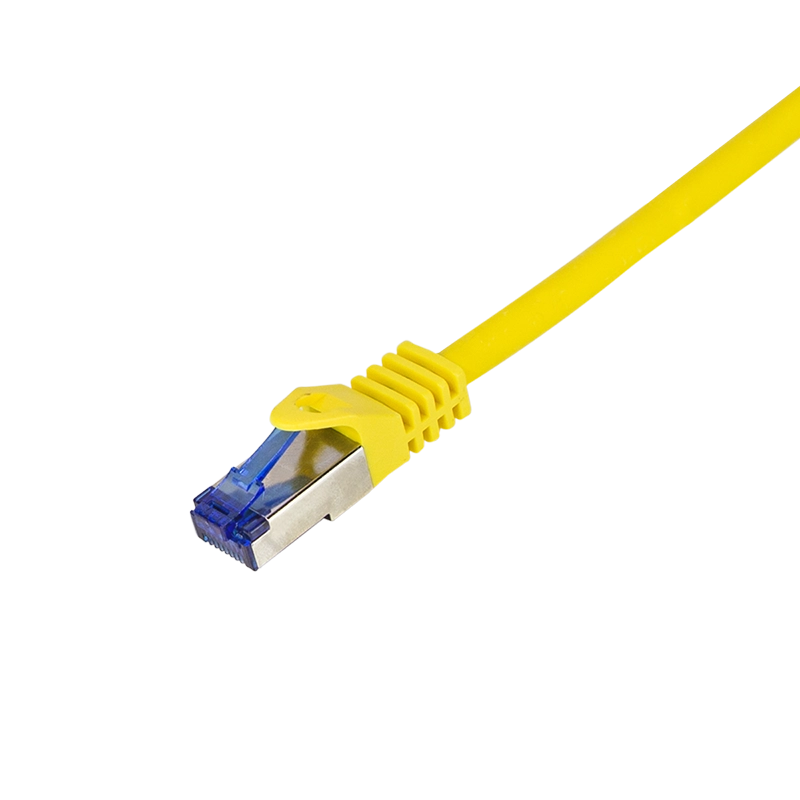 Patchkabel Ultraflex, Cat.6A, S/FTP, gelb, 7,5 m