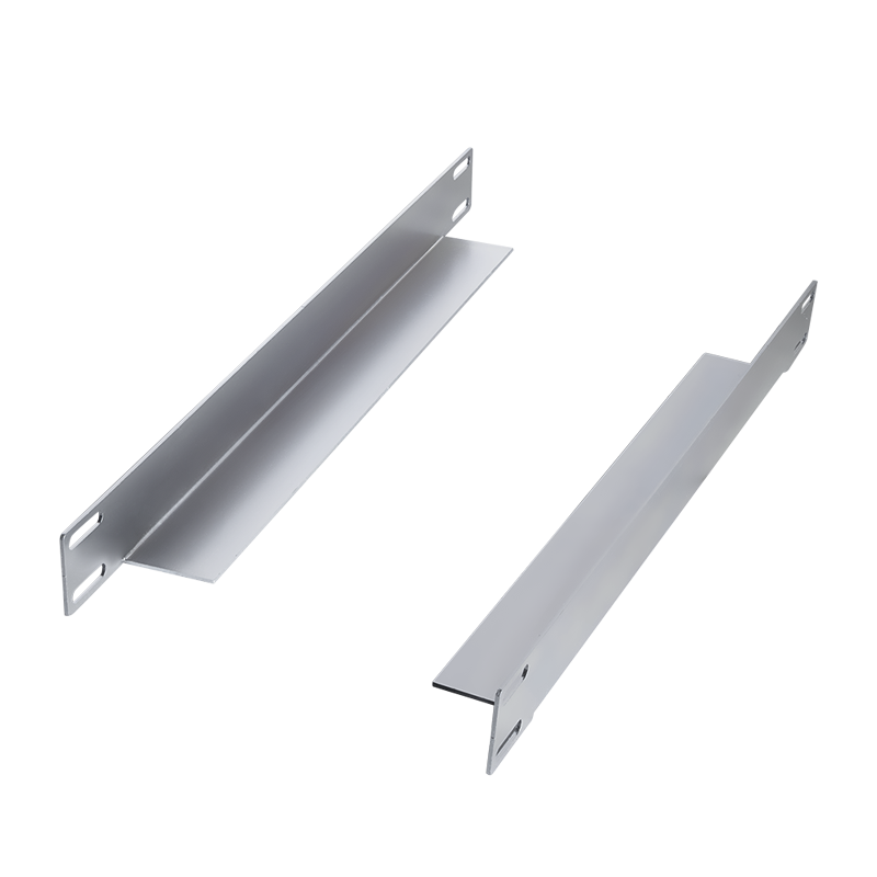 Gleitschienen für 800 mm tiefe 19"-Schränke, verzinkt, 2 Stück