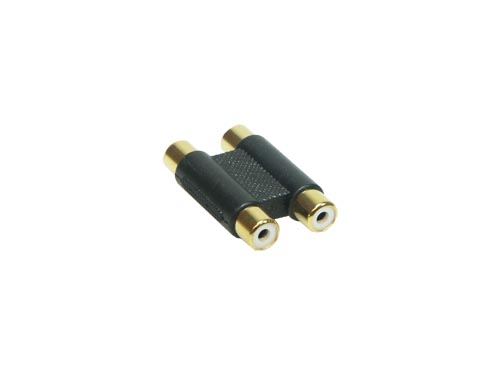 Audio Adapter 2 x Cinch Bu / 2 x Cinch Bu, vergoldet, Good Connections®