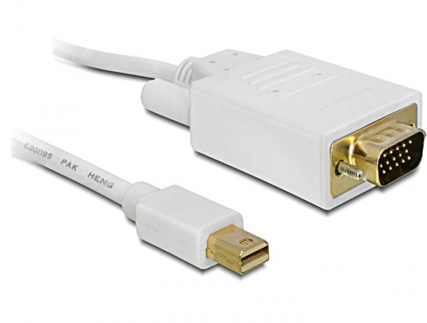 Kabel mini Displayport an VGA 15 pin Stecker, 1m, Delock® [8