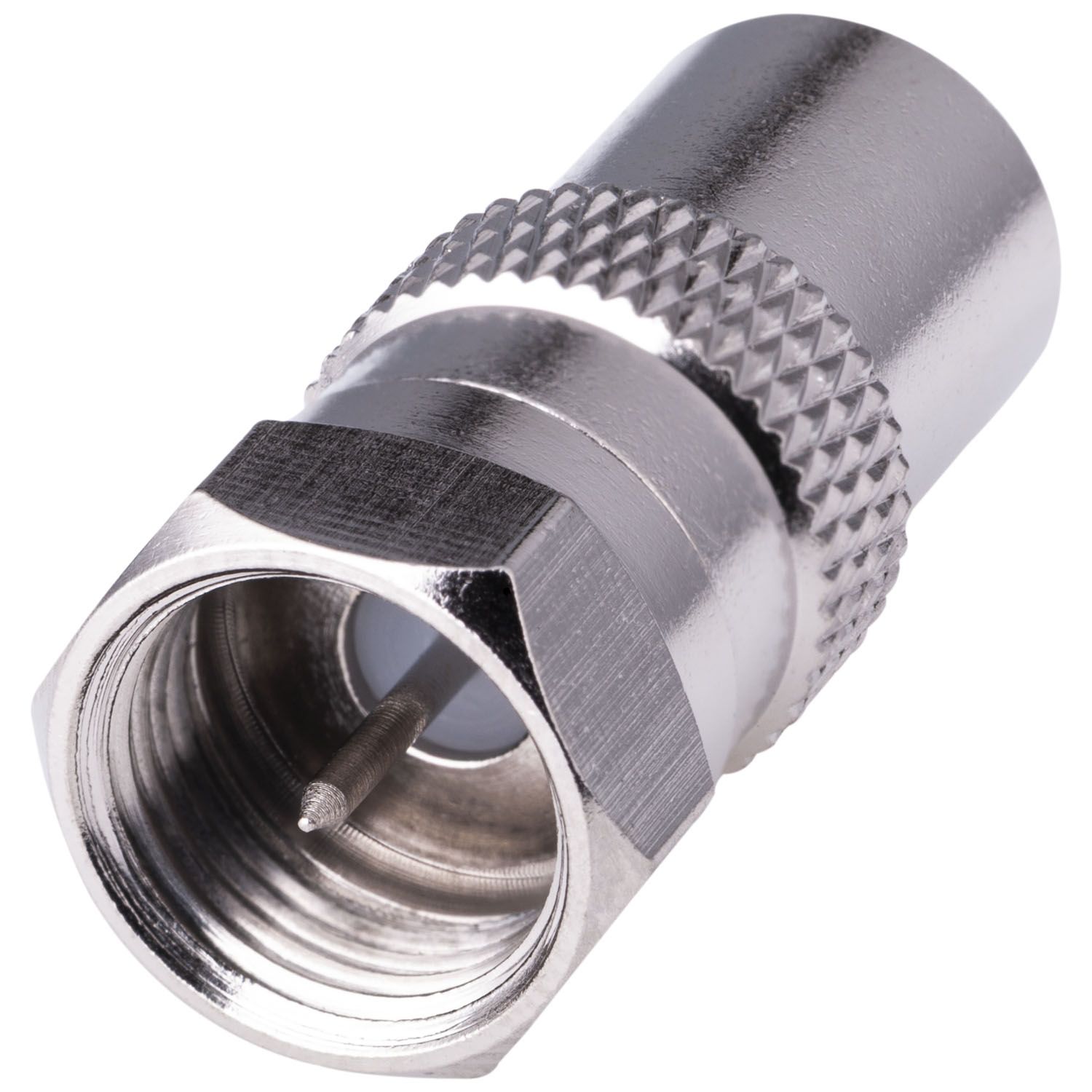 F-Stecker auf IEC-Stecker - Adapter F-Stecker auf IEC-Stecker - Adapter