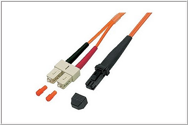 Patchkabel LWL Duplex OM1 (Multimode, 62,5/125) MT-RJ/SC, 3m, Good Connections®