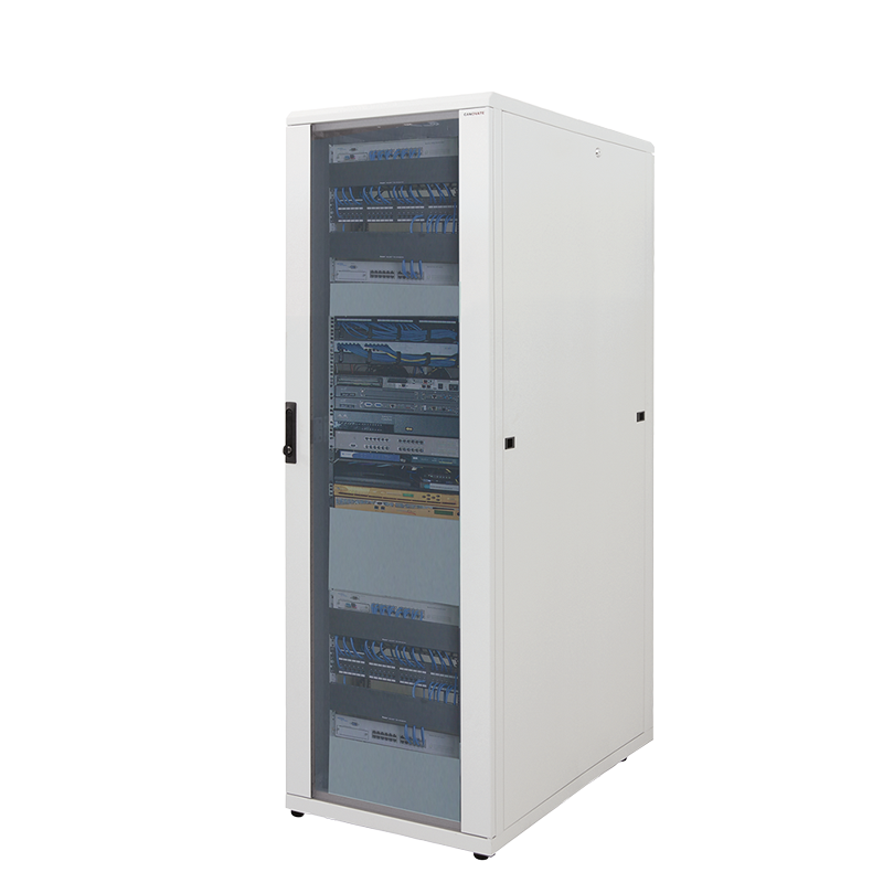 19" Netzwerk Standschrank, 32HE, 800 x 1000 mm, grau