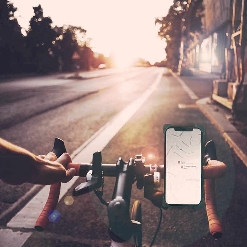 Smartphone-Fahrradhalterung mit Doppelverriegelung