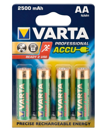 Varta® Akku Ni-MH Mignon (AA) 1,2V 2600mA, 4er Pack