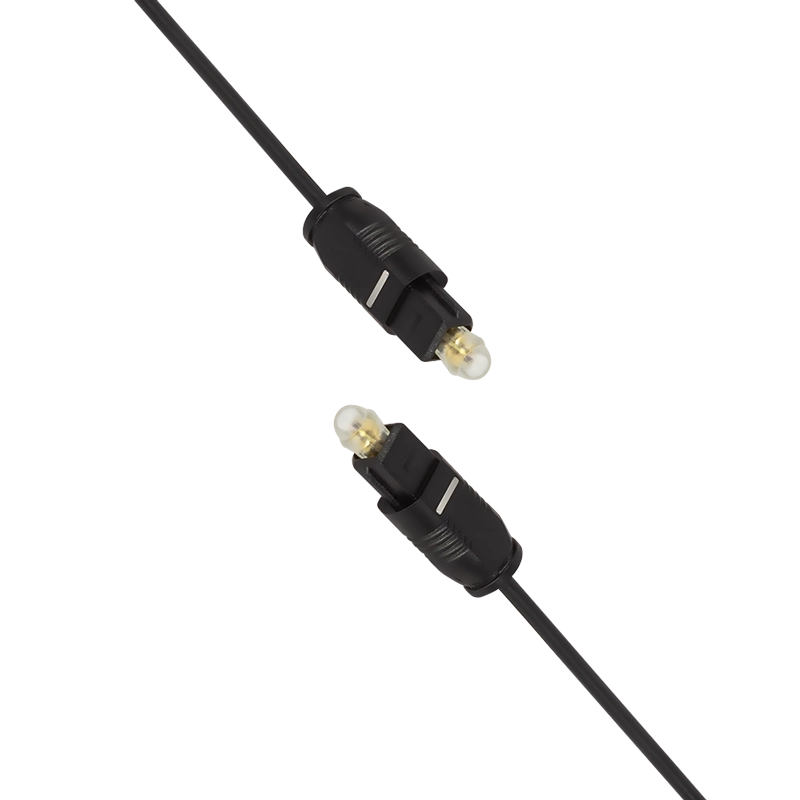 Audio-Kabel, Toslink/M zu Toslink/M, PMMA Ader, schwarz, 5 m