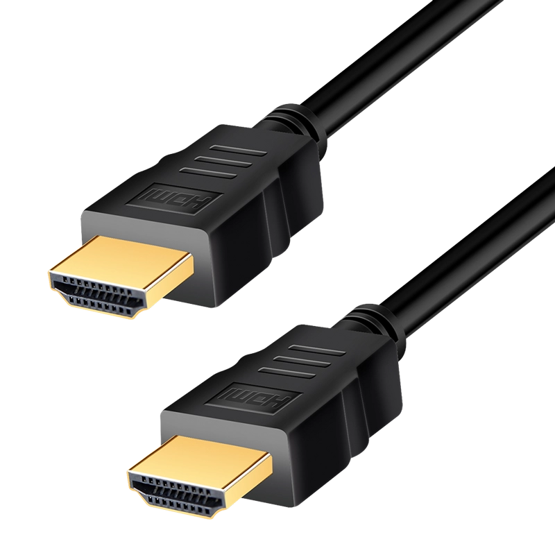 HDMI-Kabel, A/M zu A/M, 4K/60 Hz, CCS, schwarz, 1 m