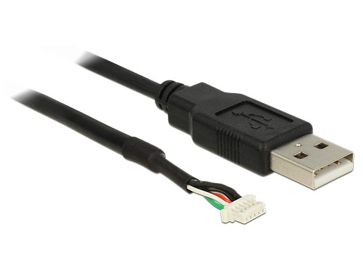 Modul Anschlusskabel USB 2.0 Stecker A an 5-polig Kamera V5, 1,5m, Delock® [95985]