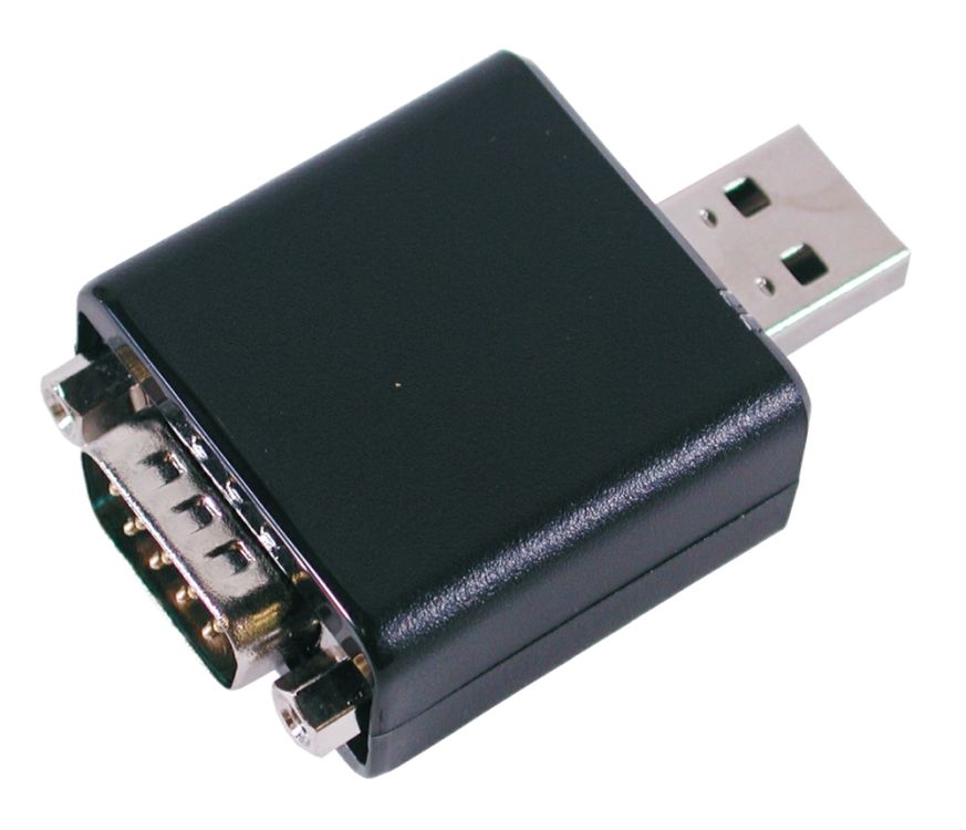 USB zu 1x Seriell RS-232 Adapter Dongle mit 9 Pin Stecker, z