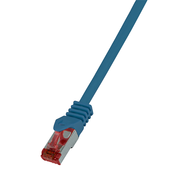 Patchkabel PrimeLine, Cat.6, S/FTP, blau, 1,5 m