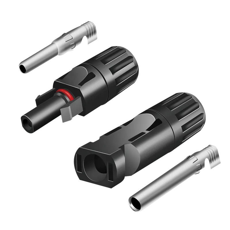 Solarstecker-Set, MC4 St/Bu, für 2,5, 4 & 6 mm² Solarkabel