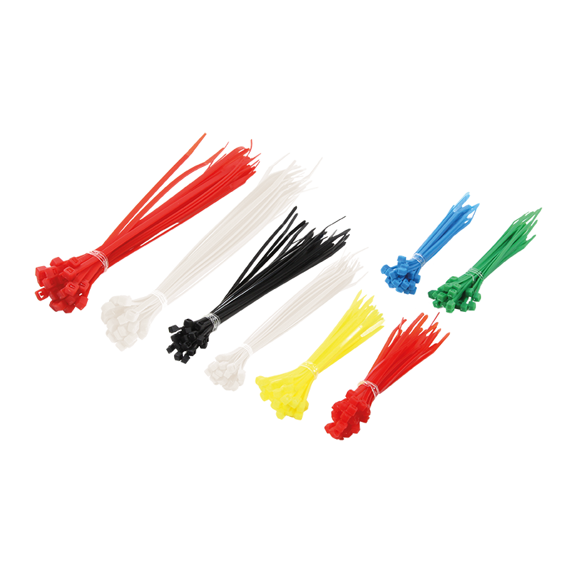 Kabelbinder-Set, PA66, 200 Stk., gemischtfarbig, mehrere Längen