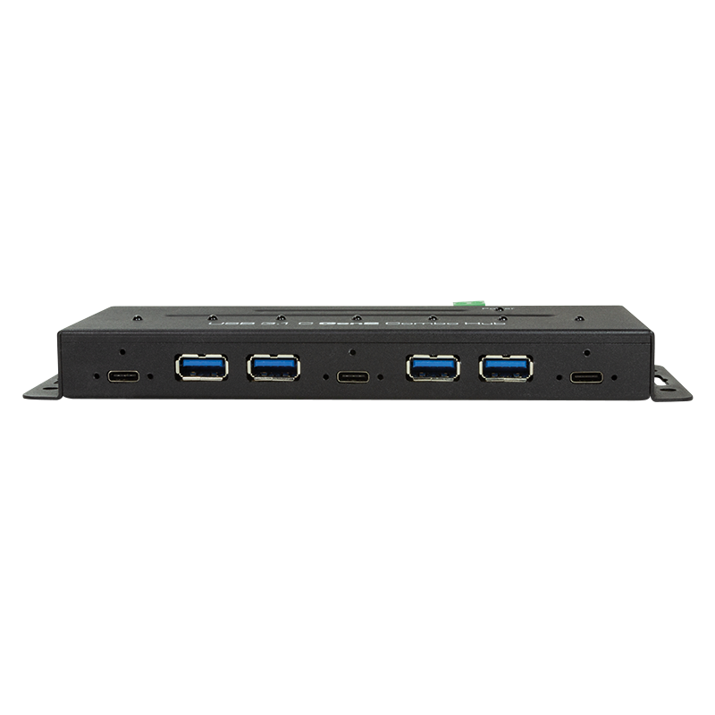 USB-C 3.2 Gen 2, 7-Port Combo Hub, Industrieausführung