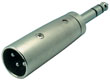 Adapter Cannon / XLR-Stecker an 6,3mm Stereo-Klinkenstecker, Good Connections®