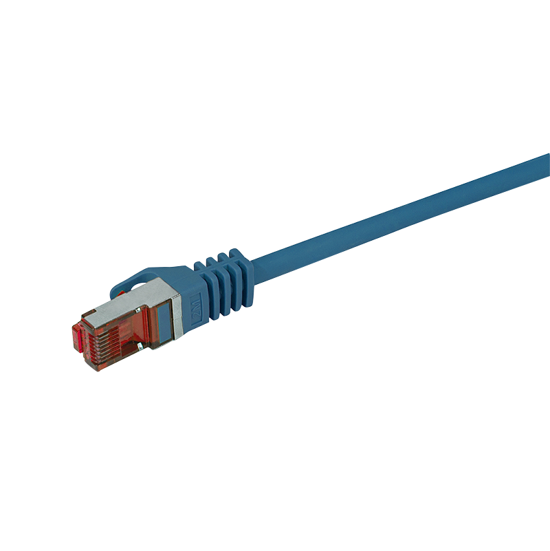 Patchkabel PrimeLine, Cat.6, S/FTP, blau, 1,5 m