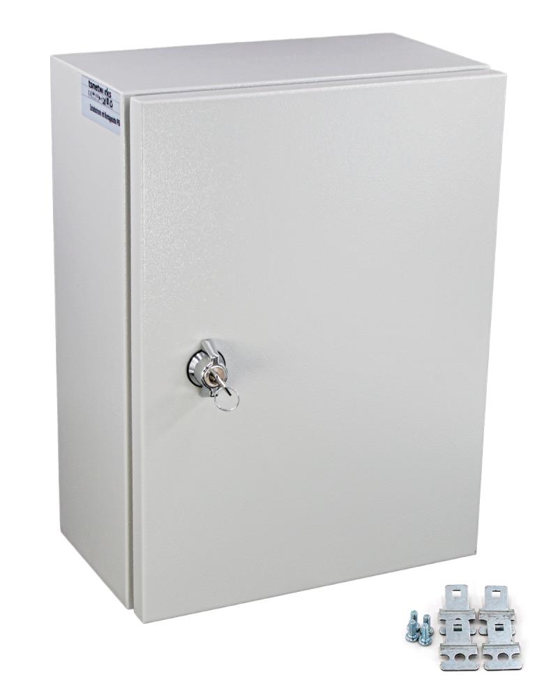 Verteilerkasten wasserdicht 40x30x18cm IP65 mit Montageplatte Verteilerkasten wasserdicht 40x30x18cm IP65 mit Montageplatte