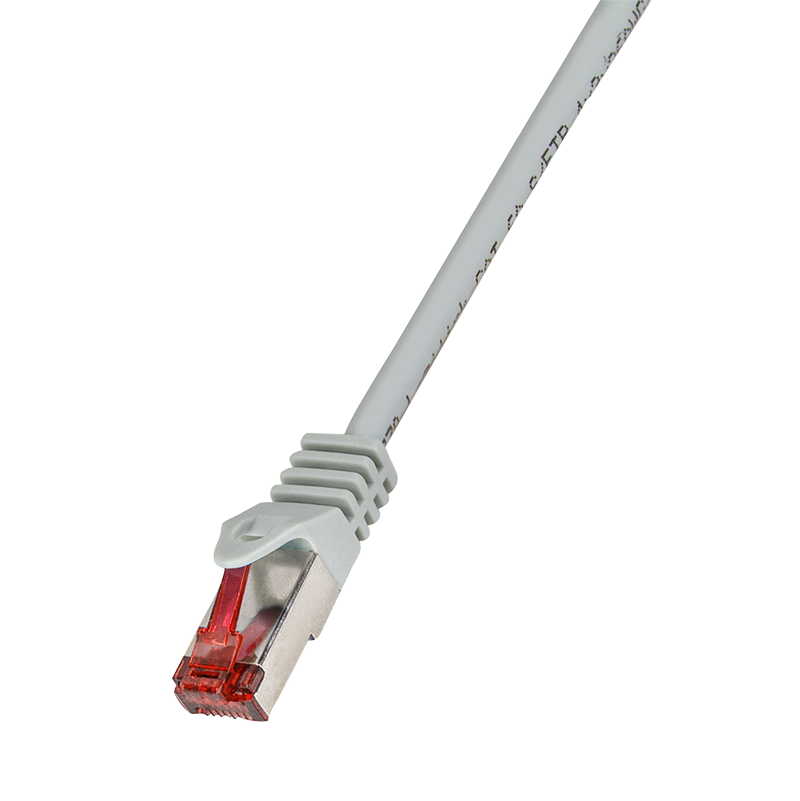 Patchkabel PrimeLine, Cat.6, S/FTP, grau, 2 m