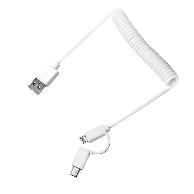 USB Ladeset, 1x Kfz Ladeadapter & 1x Steckdosenadapter mit je 2x USB Anschlüssen