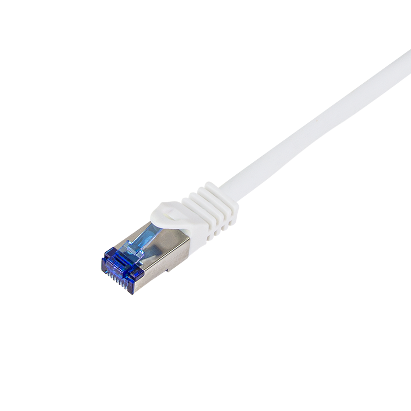 Patchkabel Ultraflex, Cat.6A, S/FTP, weiß, 20 m