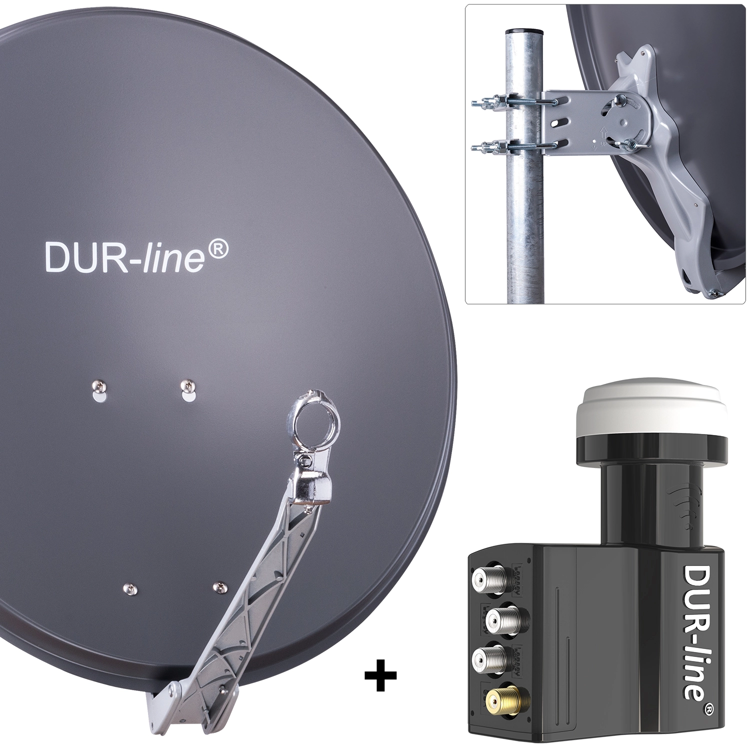 DUR-line Select 60 A + UK 104 LNB - Einkabel Set