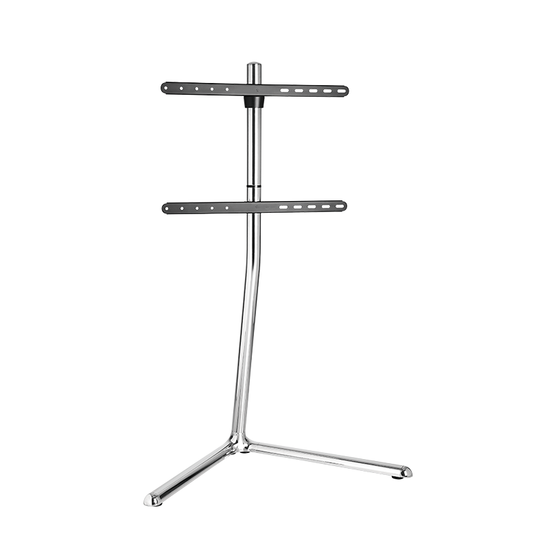 TV-Ständer, 49–70", mit V-Fuß, 40 kg max., Chrom