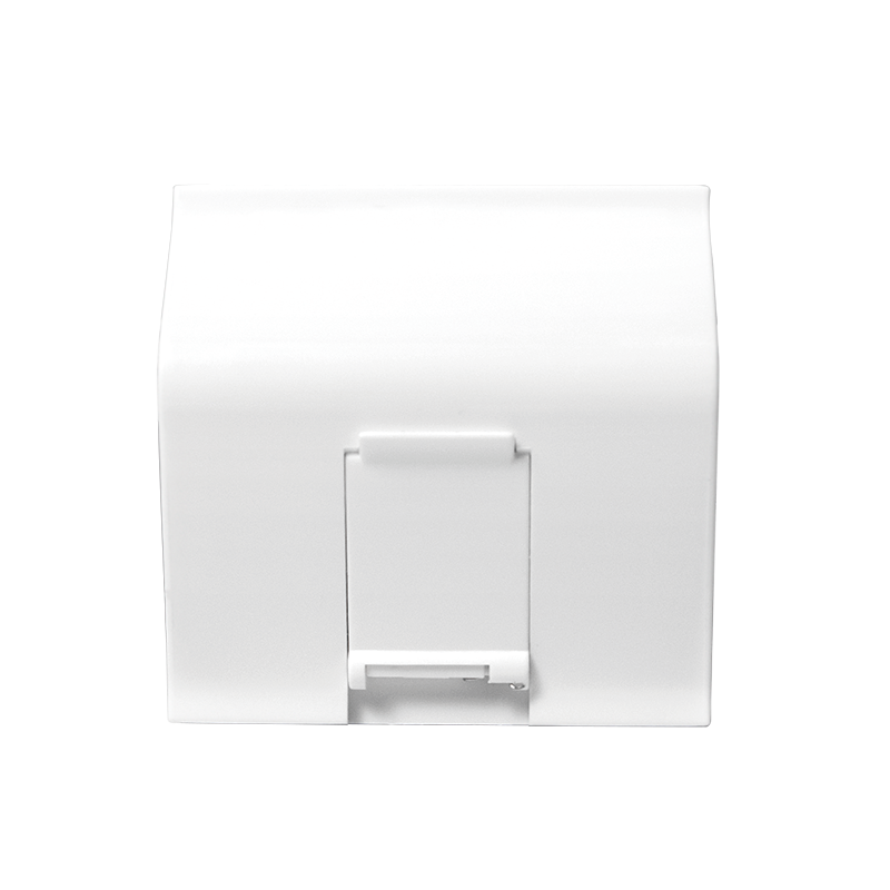 Modularer Einsatz für 45 x 45 System, 1-Port 45°, weiß