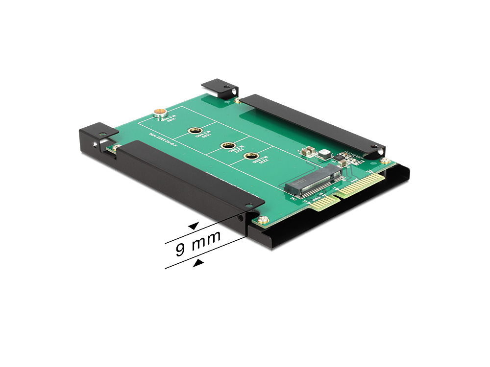 Konverter  2,5", SATA 22 Pin an M.2 NGFF, Delock® [62552]