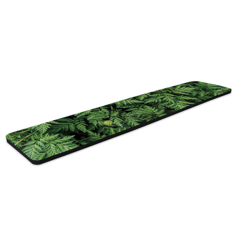 Gaming Tastaturpad, Handgelenkauflage, "Wald" breit
