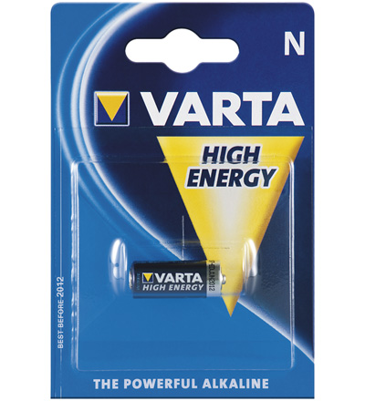Varta® Batterie Alkali Lady "N" LR1, 4001, 4901, MX9100, 910A; 1er Pack in Blister