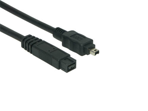 Anschlusskabel FireWire IEEE1394b 9/4, 2m, Good Connections®