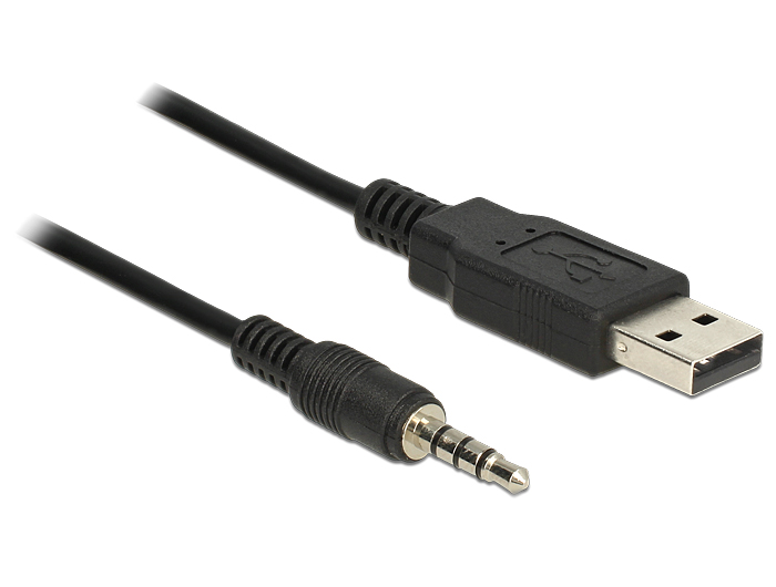 Adapterkabel, USB an Seriell-TTL Stecker 3,5mm Klinke (4-Pin