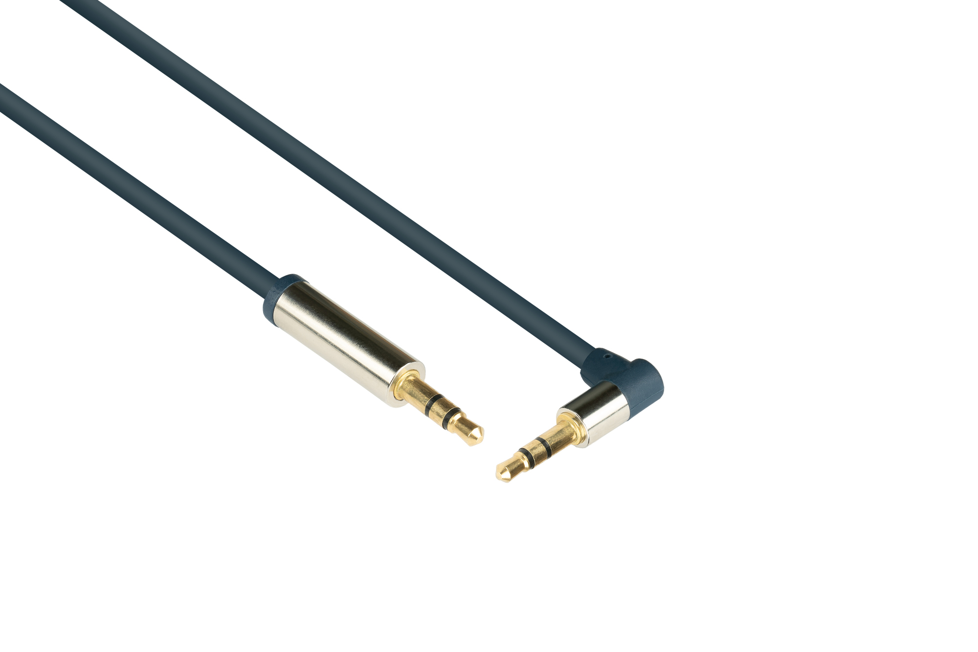 Audio Anschlusskabel SmartFLEX, High-Quality, 3-poliger 3,5mm Klinkenstecker an Klinkenstecker gewin