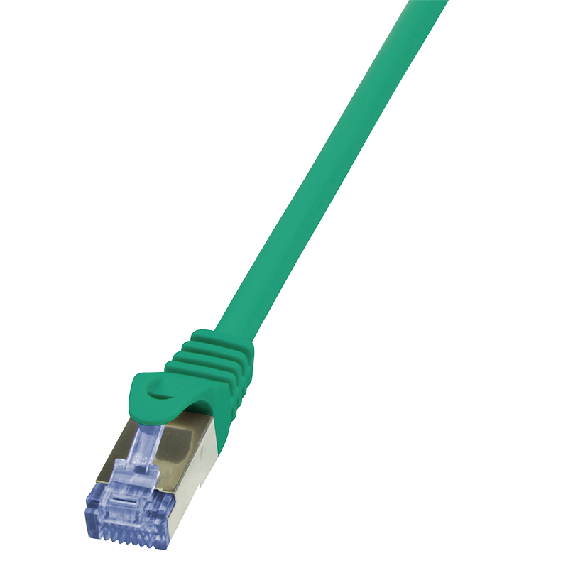 Patchkabel PrimeLine, Cat.6A, S/FTP, grün, 10 m