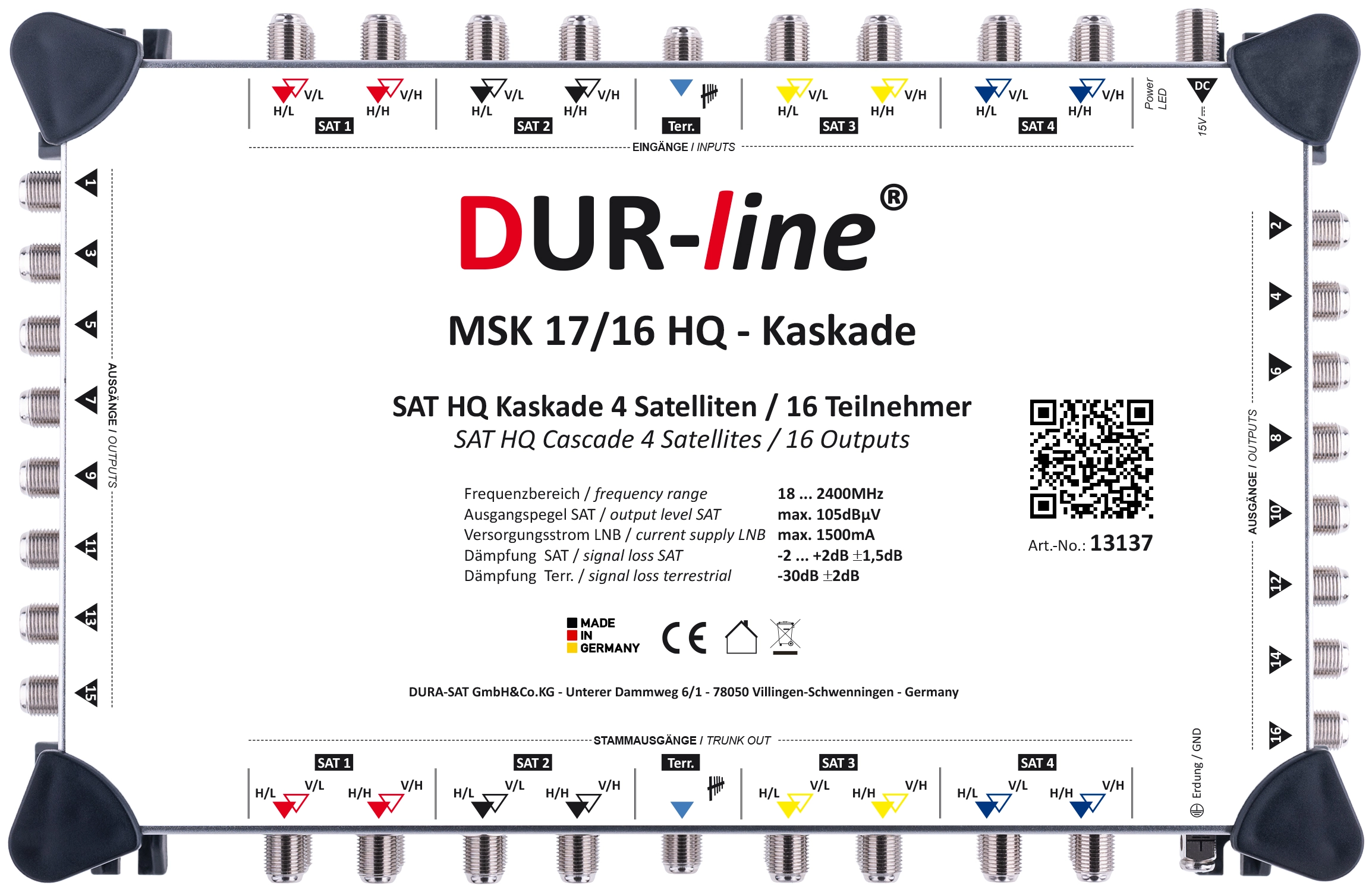 DUR-line MSK 17/16 HQ - Kaskade