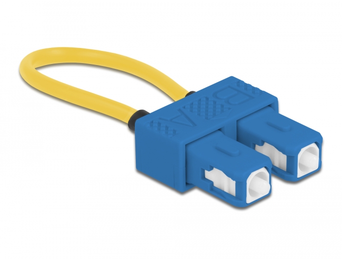 LWL Loopback Adapter SC / UPC Singlemode blau, Delock® [86920]