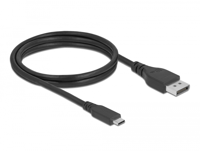 Bidirektionales USB Type-C™ zu DisplayPort Kabel (DP Alt Mode) 8K 60 Hz 1,5 m DP 8K zertifiziert, De