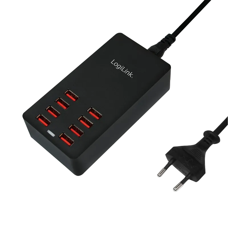 USB-Tischladegerät, 8x USB-A, 44 W