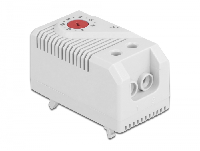 Thermostat mit Schließer-Kontakt für Hutschiene, Delock® [66