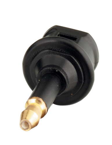 Adapter Toslink Buchse an 3,5mm Mini Stecker, schwarz, Good Connections®