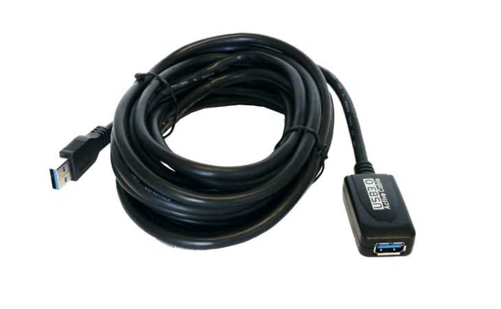 Verlängerungskabel, USB 3.0, aktiv, 5m, Exsys® [EX-1405]
