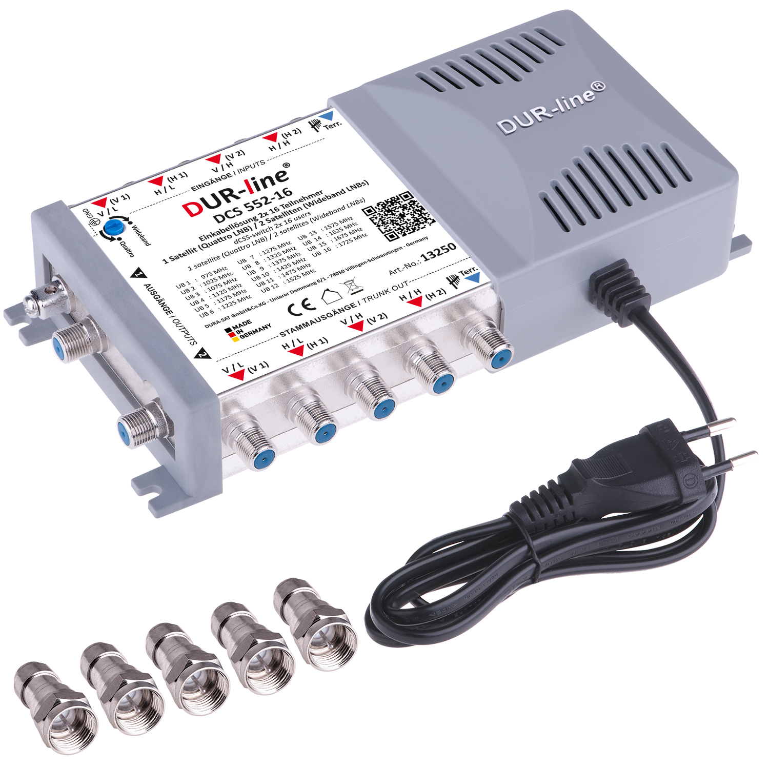 DUR-line DCS 552-16 - Einkabellösung DUR-line DCS 552-16 - Einkabellösung