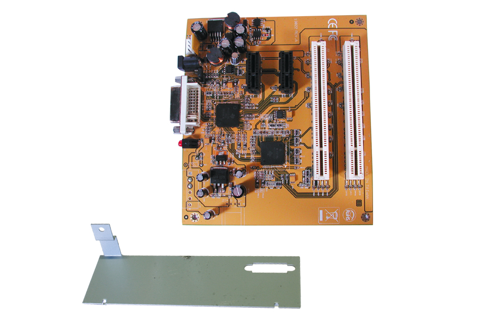 2 x PCI - 2 PCIe Slot Erweiterungs -Board für alle ATX PC Ge