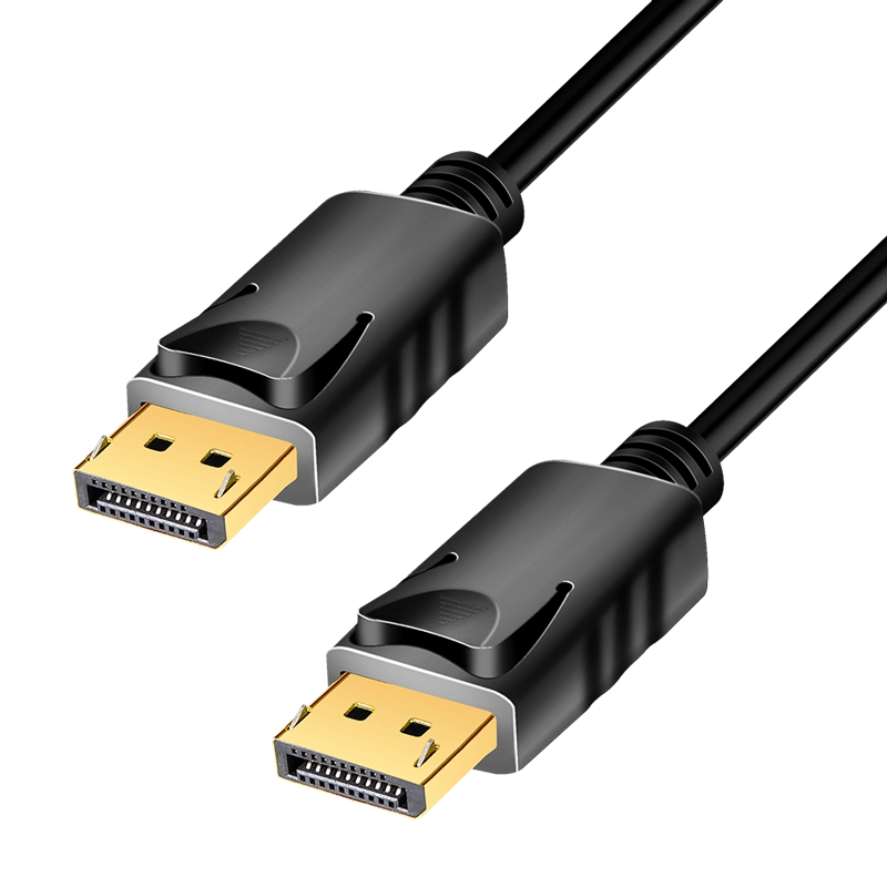 DisplayPort-Kabel, DP/M zu DP/M, 4K/60 Hz, CCS, schwarz, 1 m