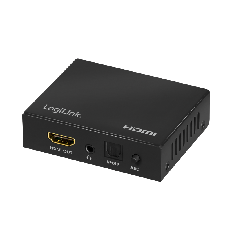 HDMI-Audio-Extraktor, 2CH/5.1CH, SPDIF, 3,5 mm, 4K/60 Hz, HDR, CEC, ARC