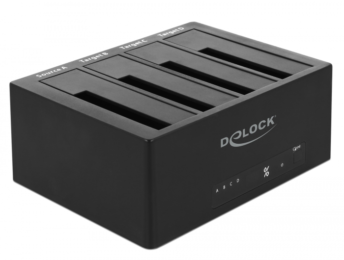 USB 3.0 Dockingstation für 4x SATA HDD / SSD mit Klon Funkti