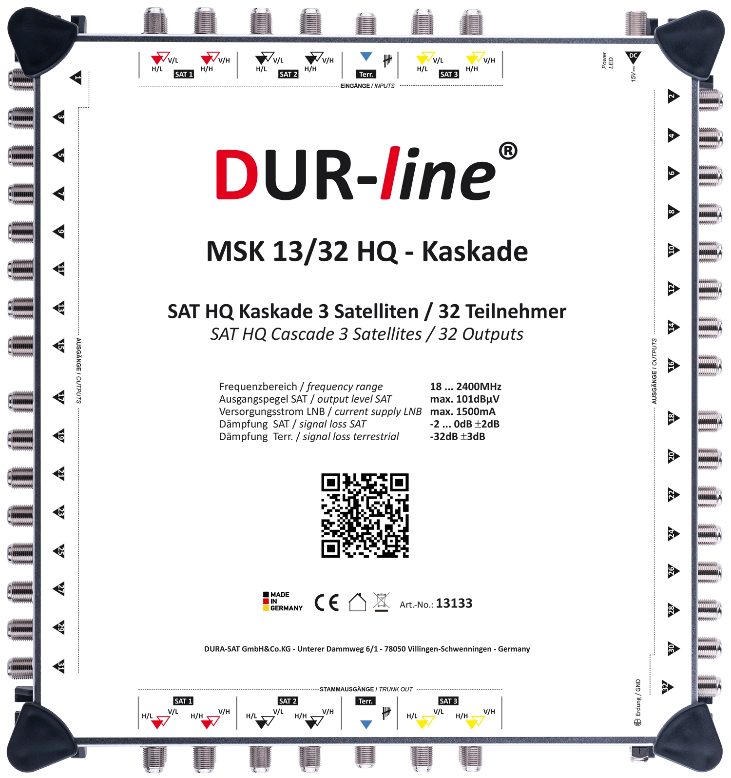 DUR-line MSK 13/32 HQ - Kaskade