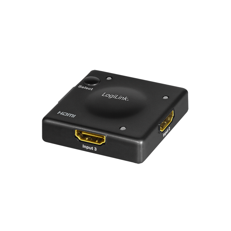 HDMI-Switch, 3x1-Port, 1080p/60 Hz, HDCP, CEC, Mini