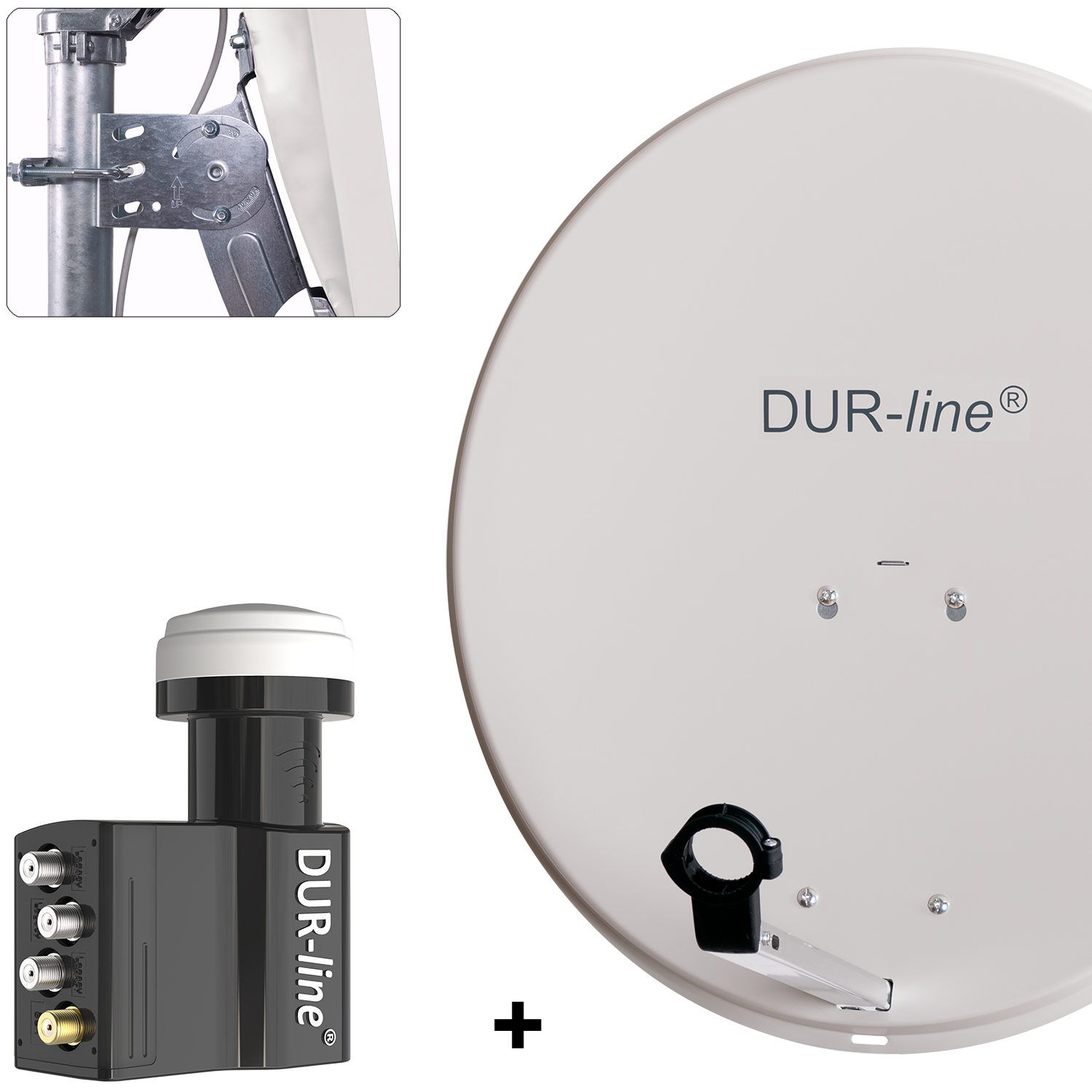 DUR-line MDA 60 G + UK 104 LNB - Einkabel Set