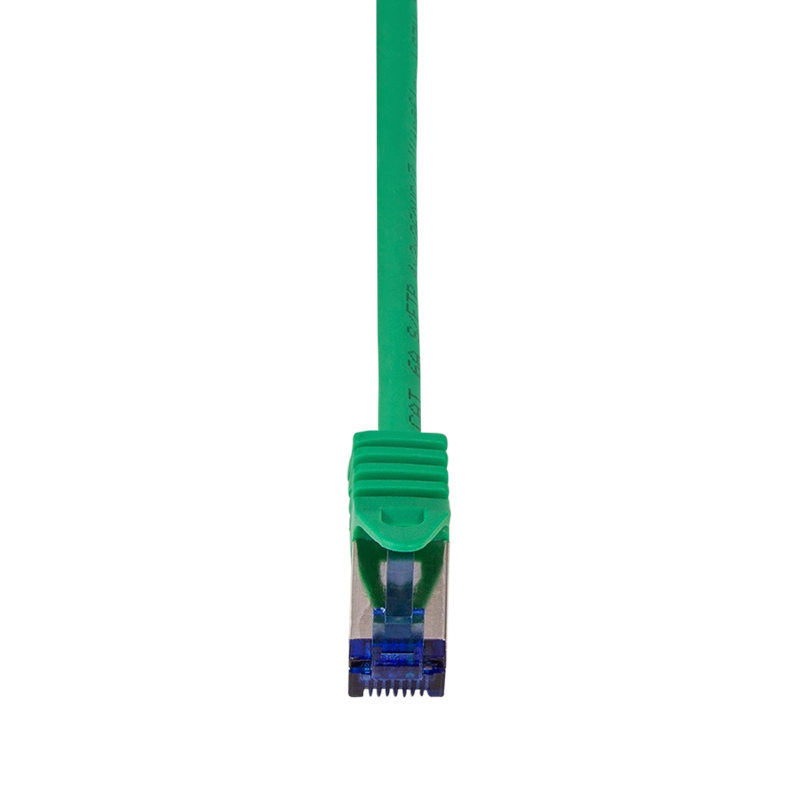 Patchkabel Ultraflex, Cat.6A, S/FTP, grün, 15 m