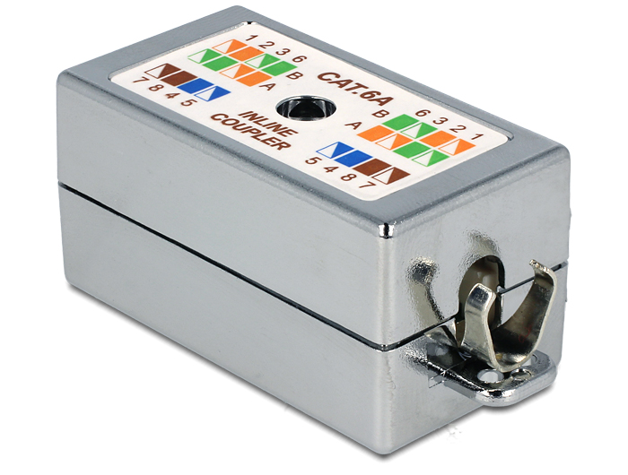 Verbinder für Netzwerkkabel Cat.6A LSA werkzeugfrei, Delock®